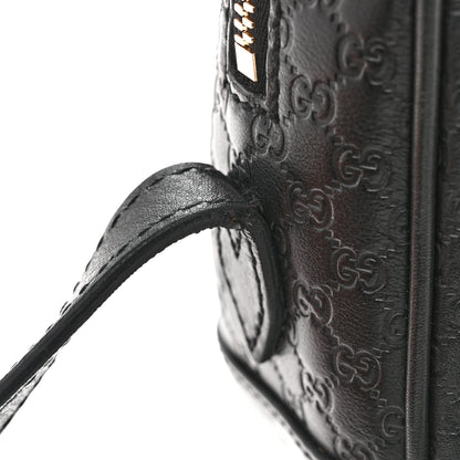 Gucci Microguccissima Mini Bree Messenger Bag Black 11 of 12