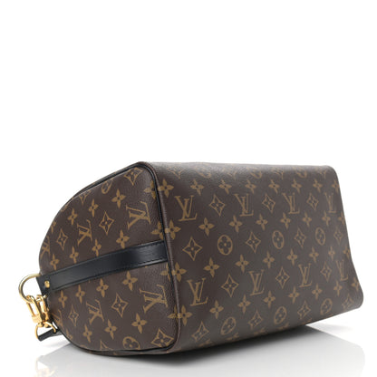 Louis Vuitton Monogram My World Tour Speedy Bandouliere 30 Black 4 of 9