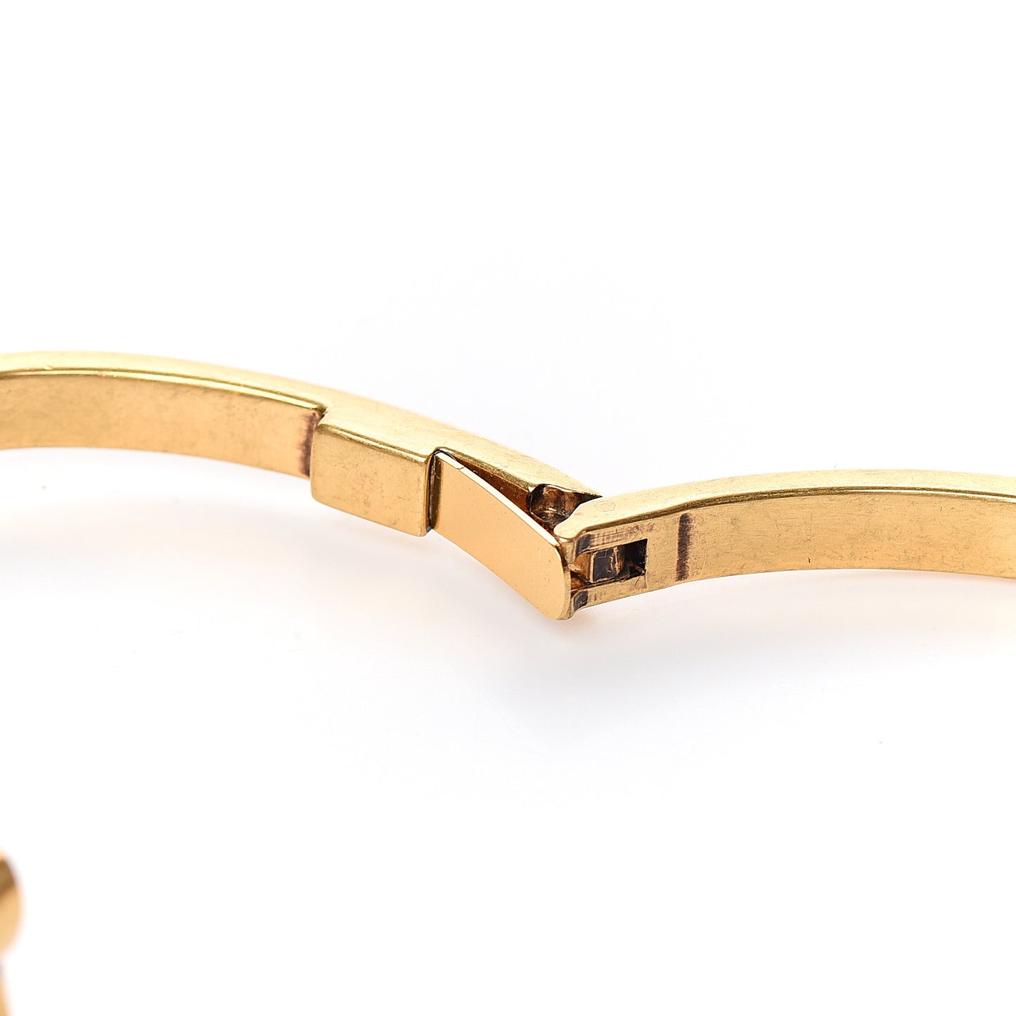 Metal J'Adior Bracelet Cuff Gold
