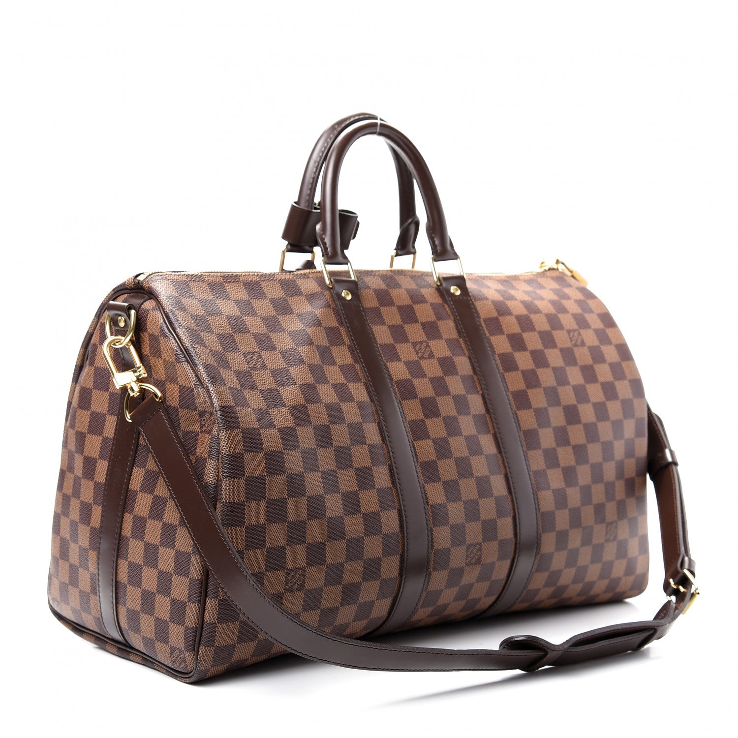 Louis Vuitton Damier Ebene Keepall Bandouliere 45 2 of 8