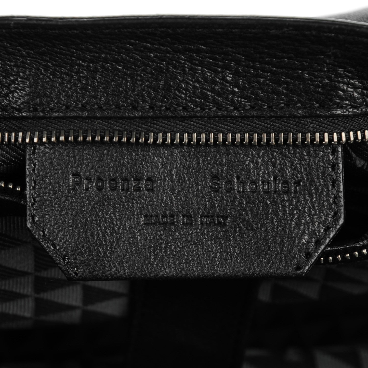 Proenza Schouler Lambskin Medium PS1 Satchel Black 7 of 8