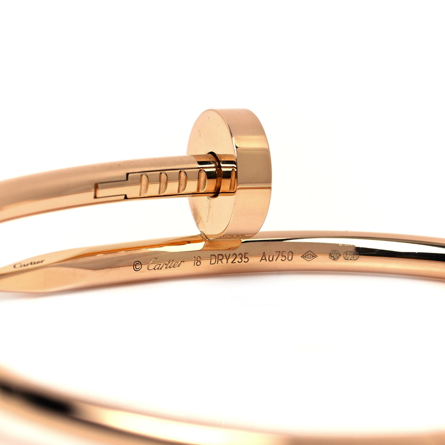 18K Pink Gold Juste Un Clou Bracelet 18
