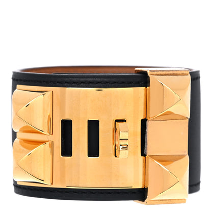Hermes Chamonix Collier de Chien CDC Bracelet S Black 3 of 7