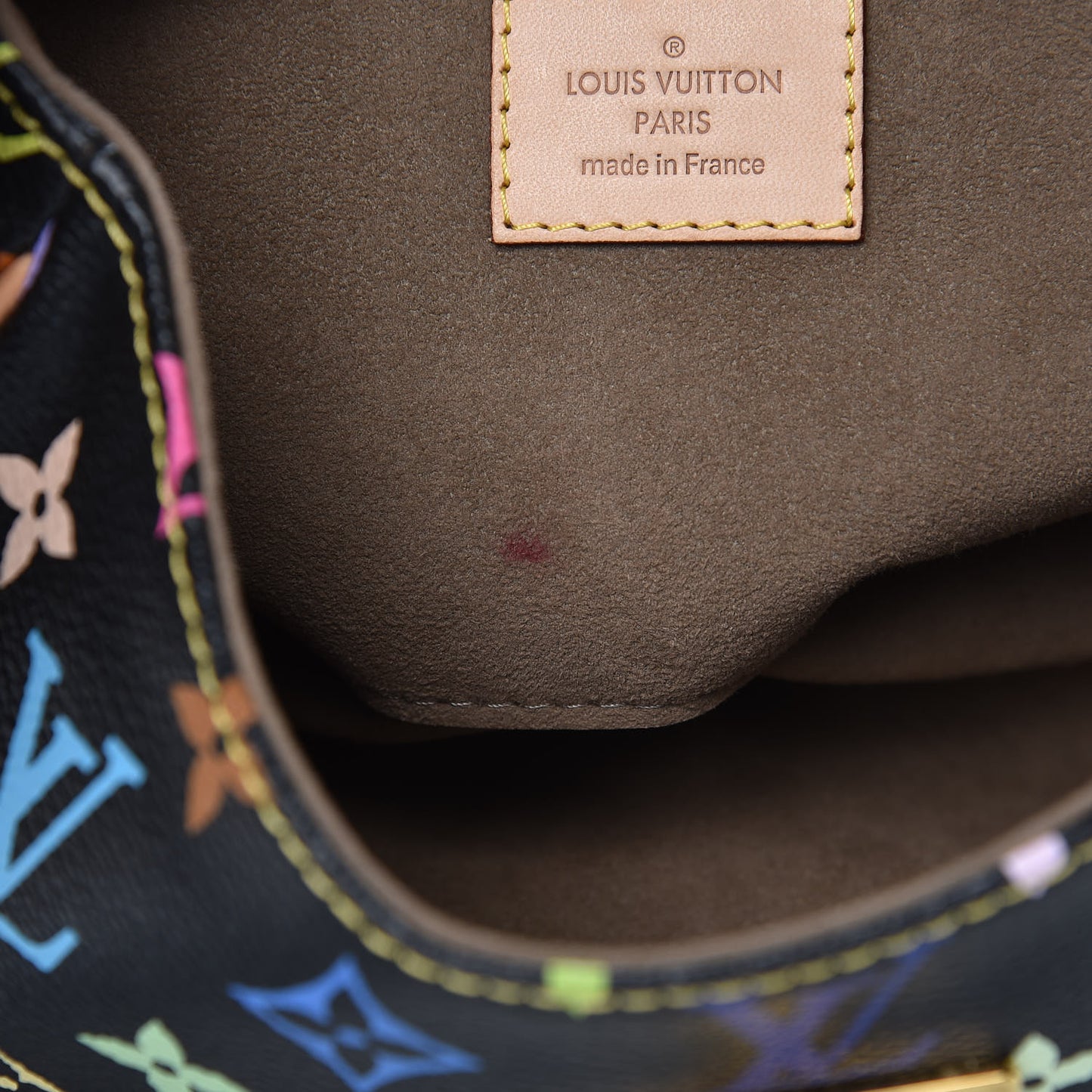Monogram Multicolor Patti Black