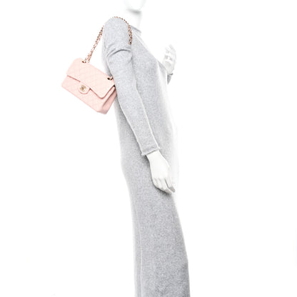 Chanel Caviar Quilted Small Double Flap Pink 2 of 11
