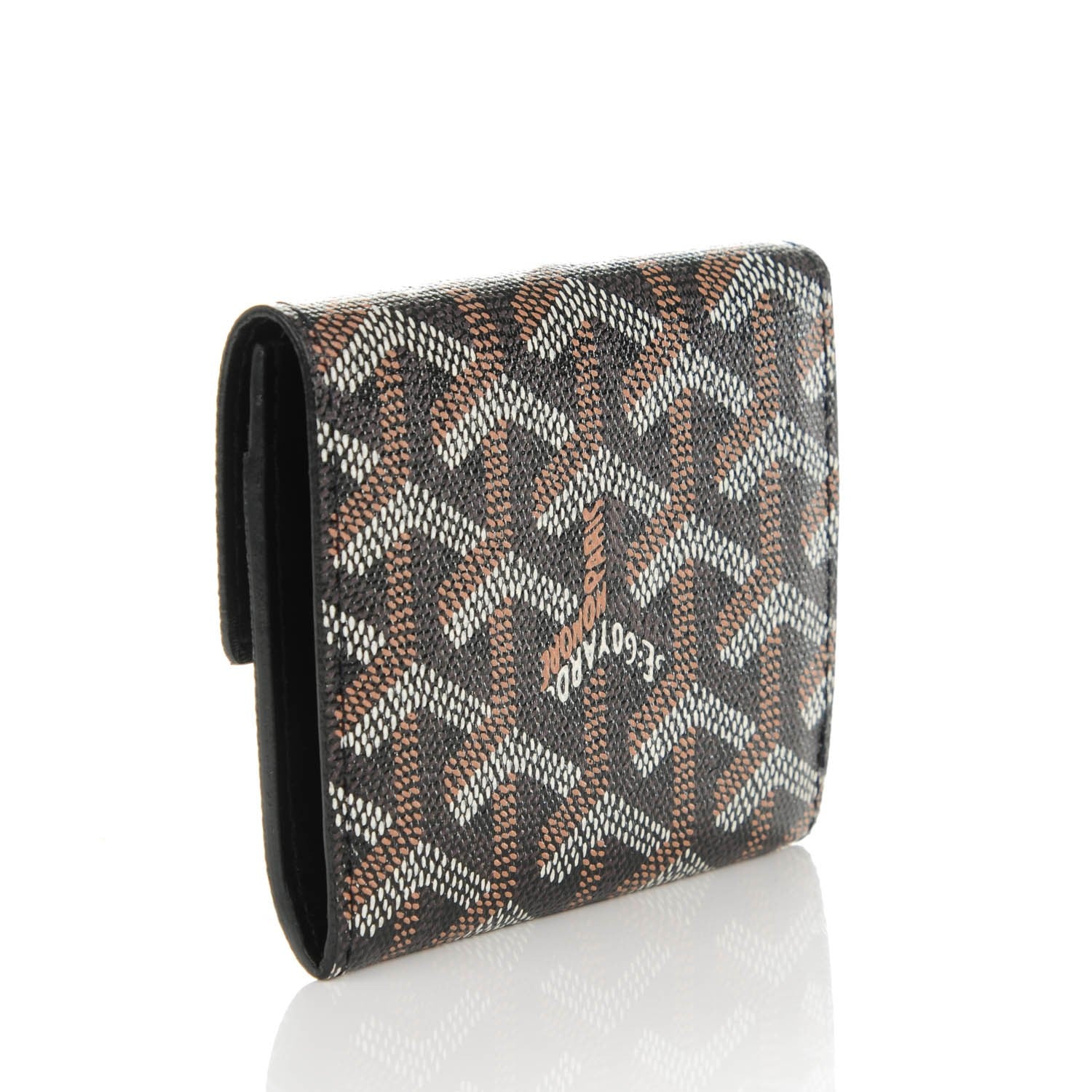 Goyard Goyardine Coin Purse Wallet Black 3 of 7