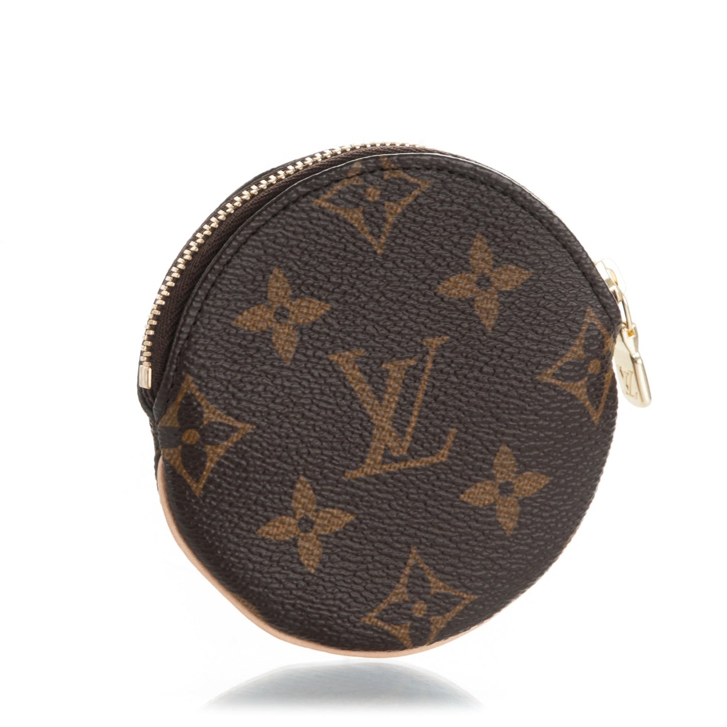 Monogram Round Coin Purse