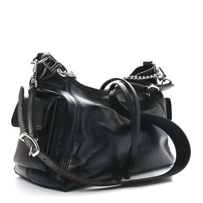 Louis Vuitton Lambskin CarryAll Cargo Vibe PM Black 3 of 9