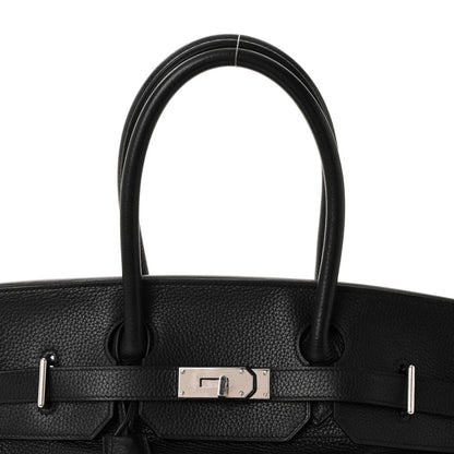 Hermes Taurillon Clemence JPG Birkin 42 Black 8 of 10