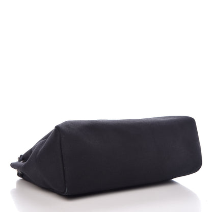 Hermes Toile Vache Calfskin Herbag 30 PM Black 4 of 11