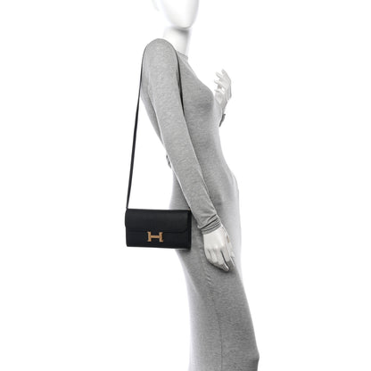 Hermes Epsom Constance Wallet To Go Black 2 of 13