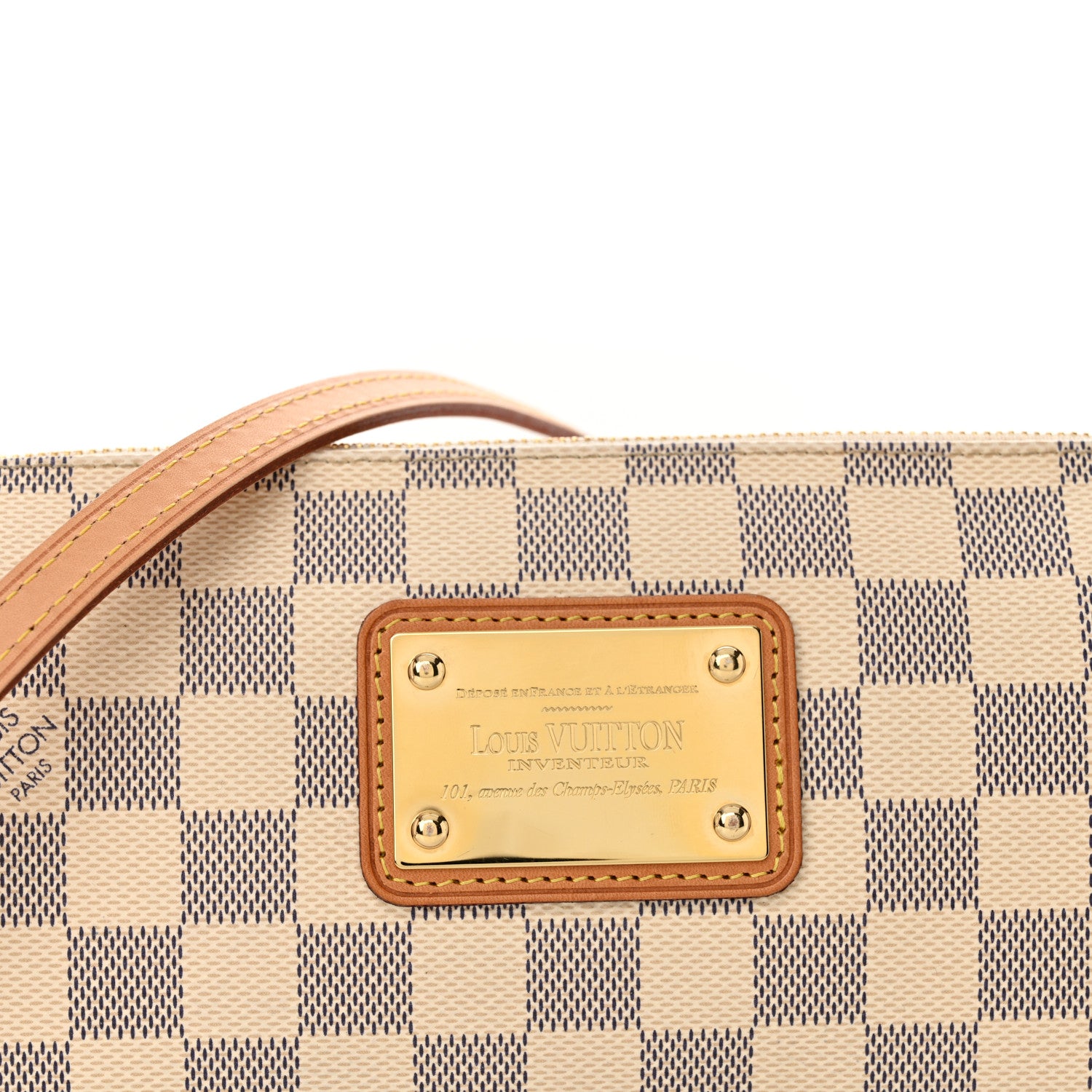Louis Vuitton Damier Azur Eva Clutch 8 of 10