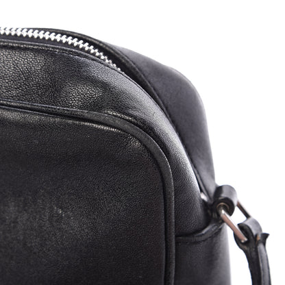 Saint Laurent Lambskin Monogram Small Lou Camera Bag Black 16 of 17