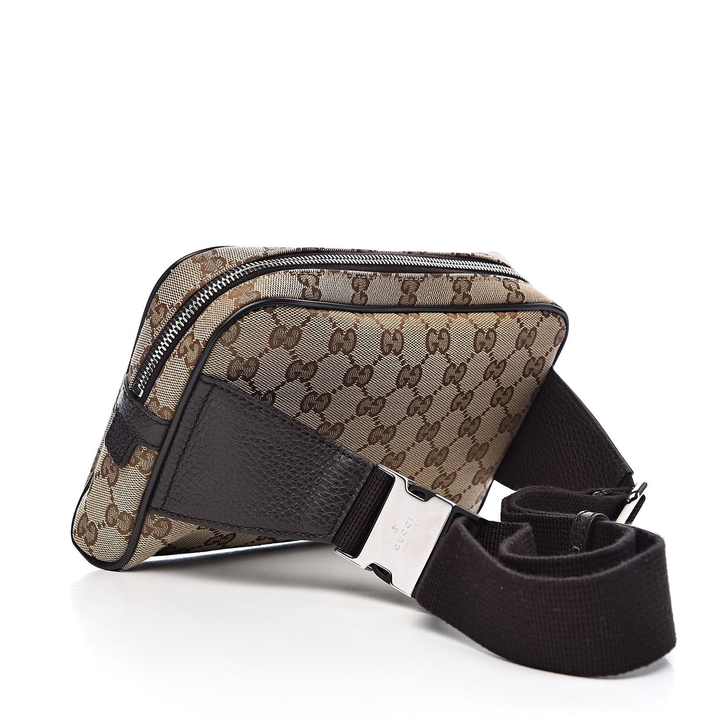 Monogram Belt Bag Dark Brown