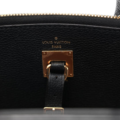 Louis Vuitton Calfskin City Steamer MM Magnolia Black 6 of 11