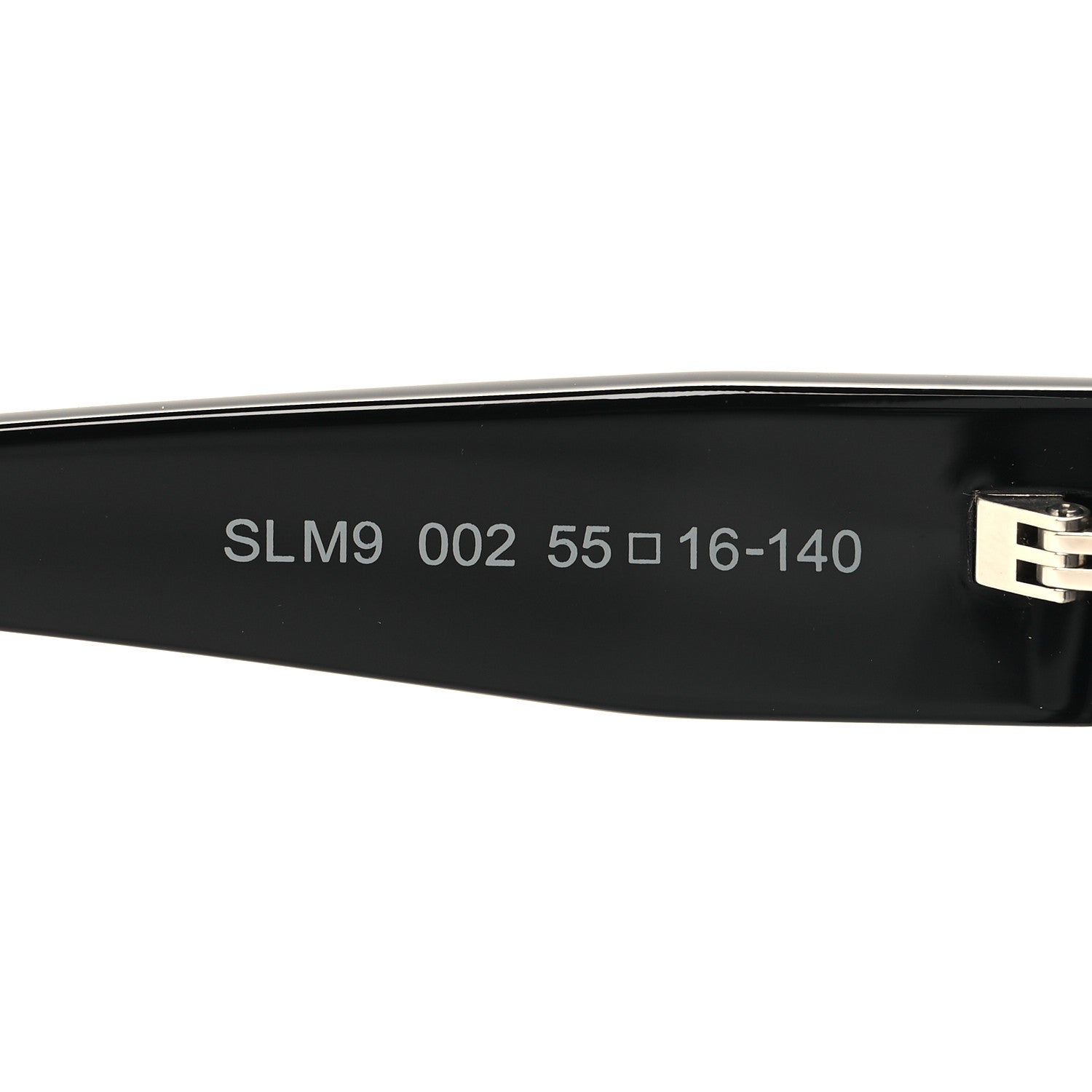 Saint Laurent Square SL M9 Sunglasses Black 7 of 8