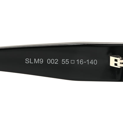 Saint Laurent Square SL M9 Sunglasses Black 7 of 8