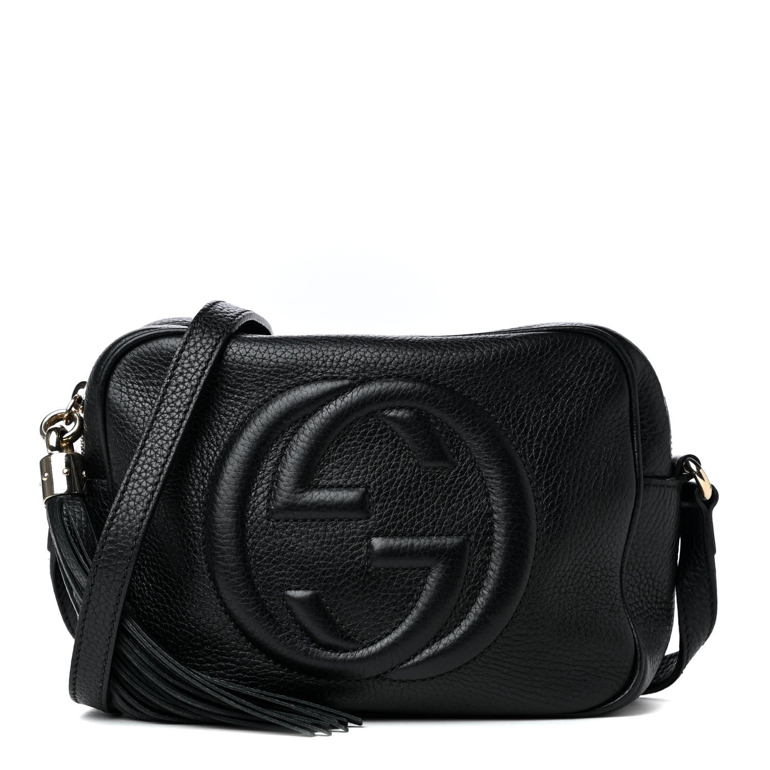 Gucci Pebbled Calfskin Small Soho Disco Bag Black 1 of 4