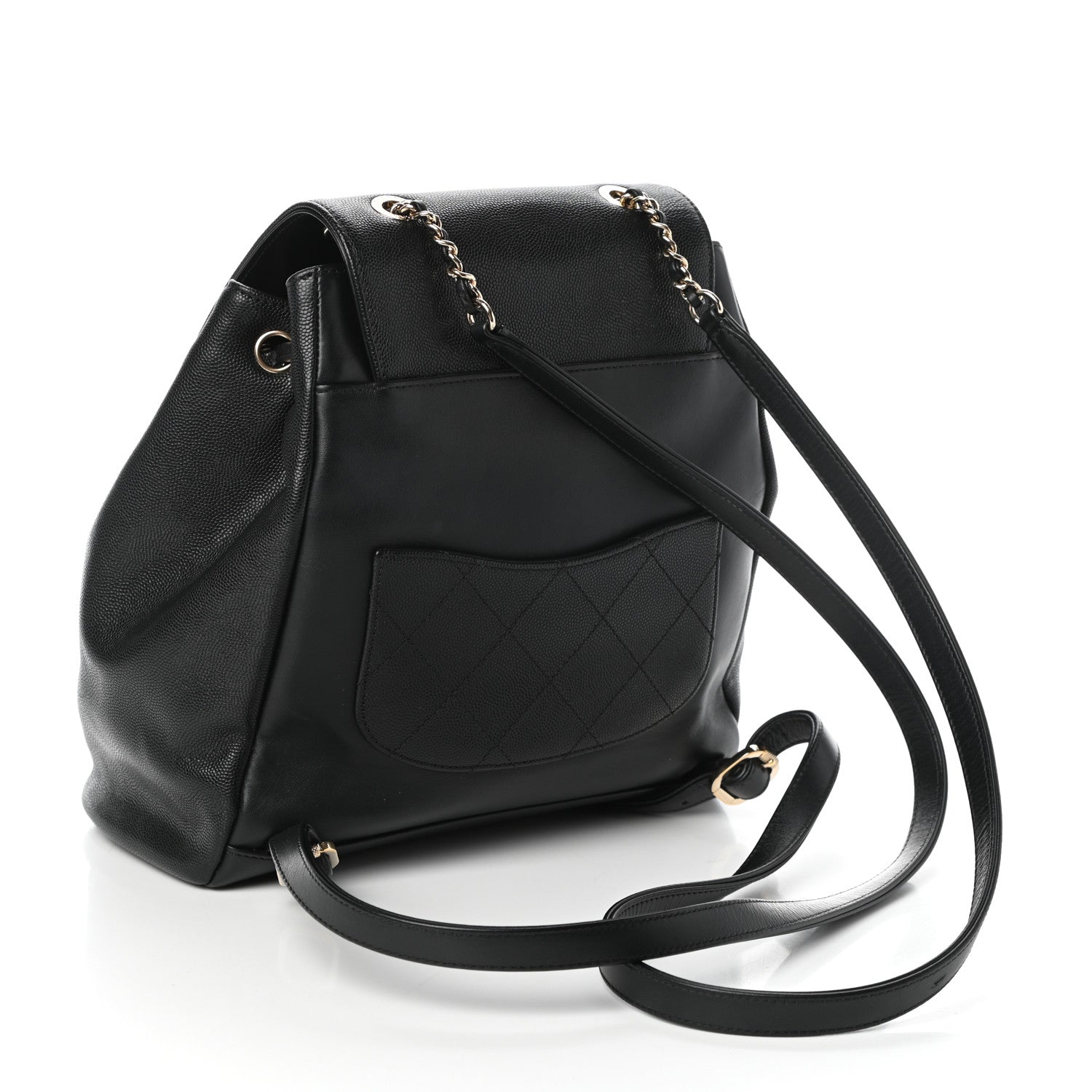 Chanel Caviar Quilted Business Affinity Backpack Black 3 of 9