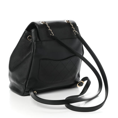 Chanel Caviar Quilted Business Affinity Backpack Black 3 of 9