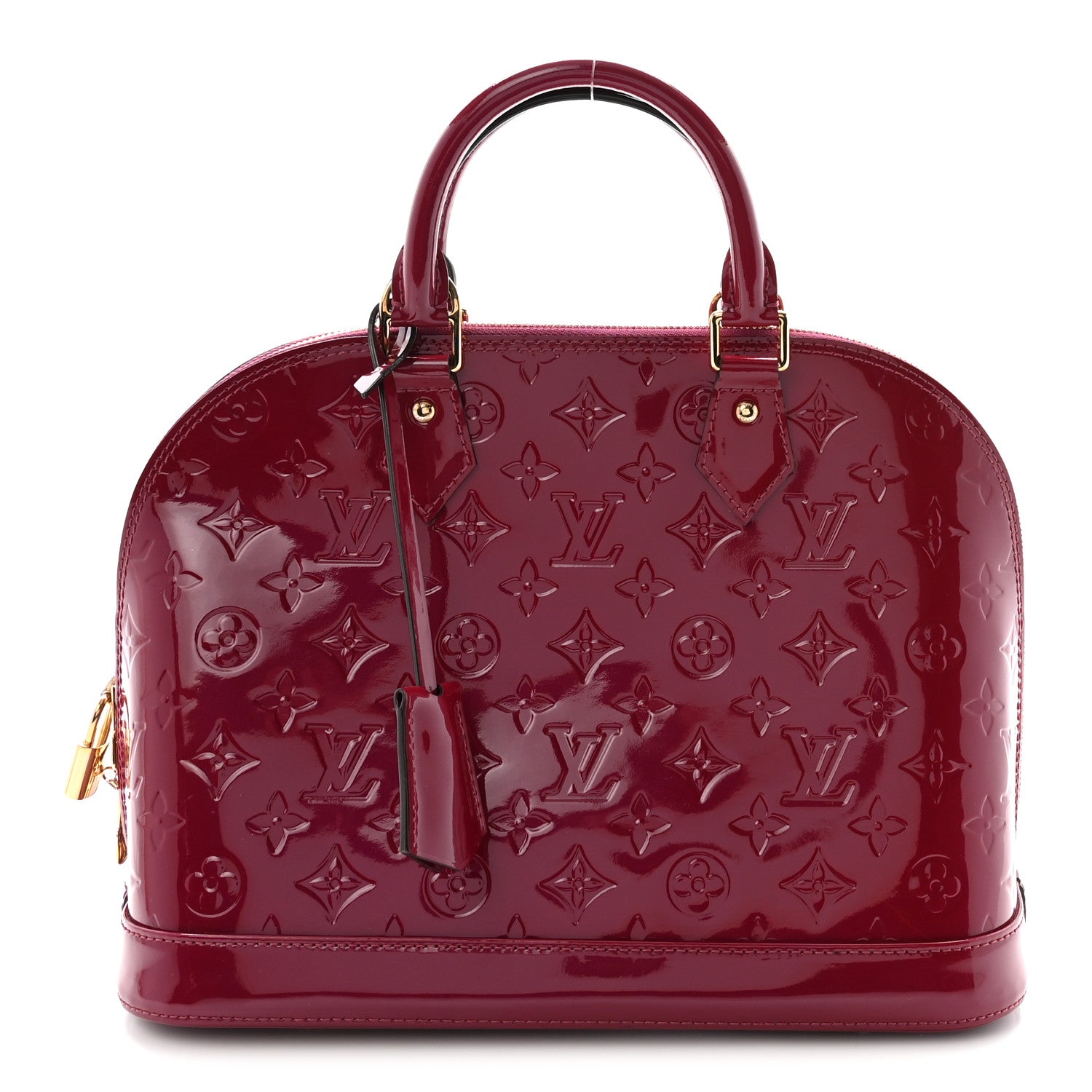 Louis Vuitton Vernis Alma PM Magenta 1 of 9