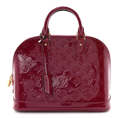 Louis Vuitton Vernis Alma PM Magenta 1 of 9
