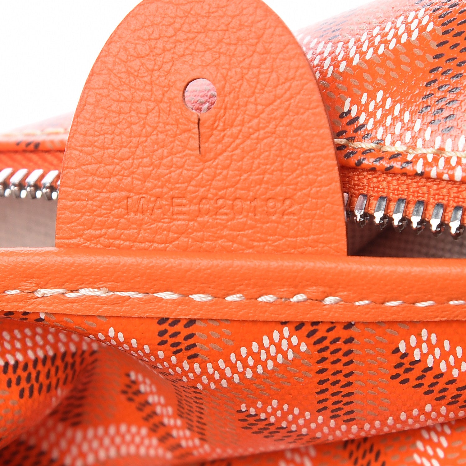 Goyard Goyardine Artois MM Orange 7 of 9