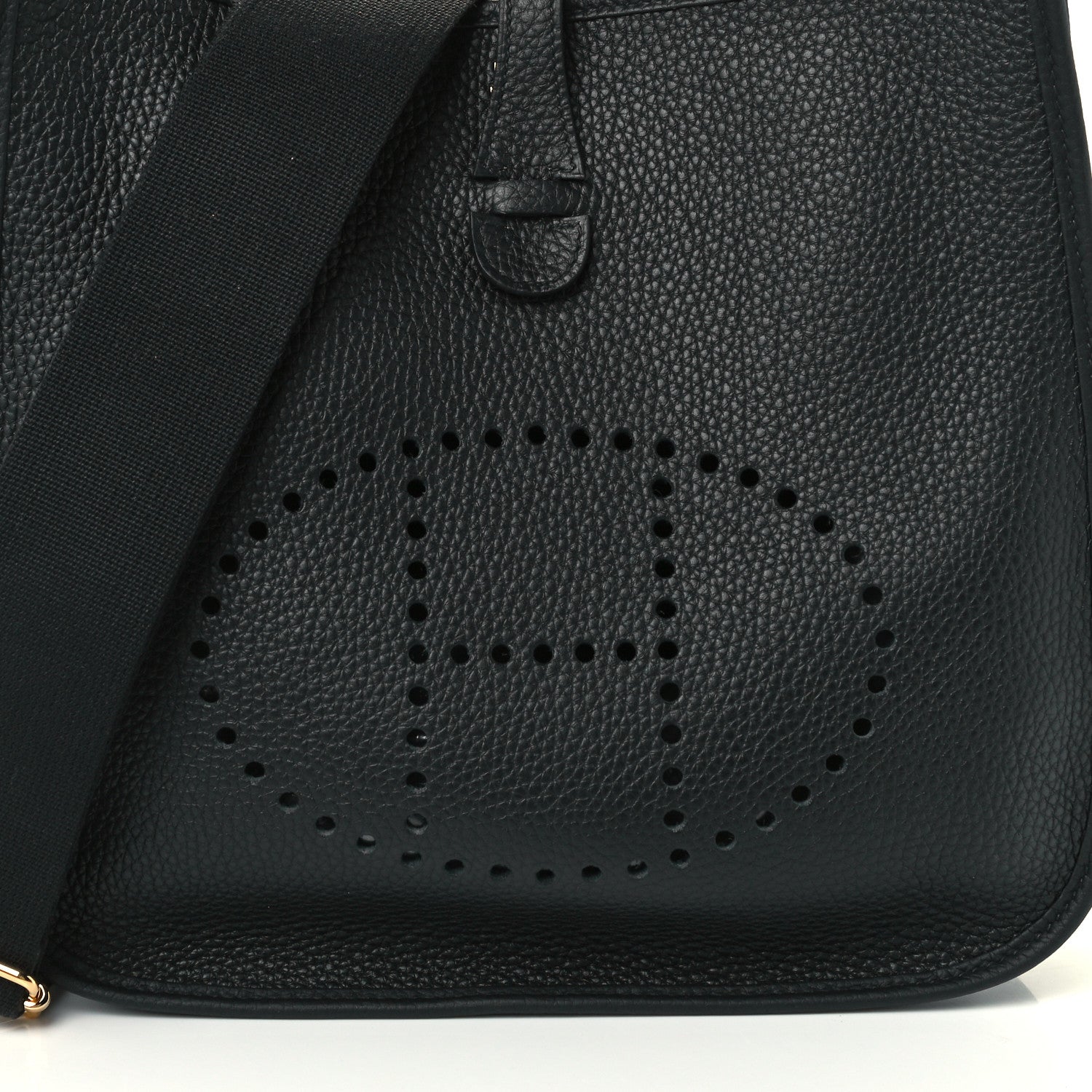 Hermes Taurillon Clemence Evelyne III PM Black 7 of 10