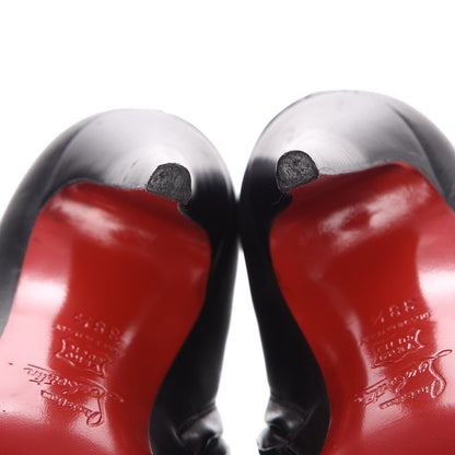 Christian Louboutin Calfskin Paris 100 Ankle Boots 38.5 Black 15 of 15