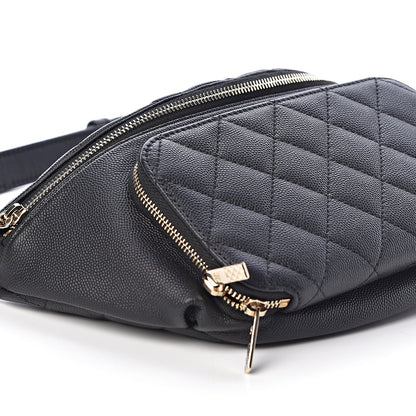 Chanel Caviar Quilted Business Affinity Waist Belt Bag Black 8 of 10