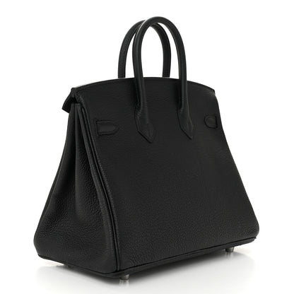 Hermes Togo Birkin 25 Black 3 of 11
