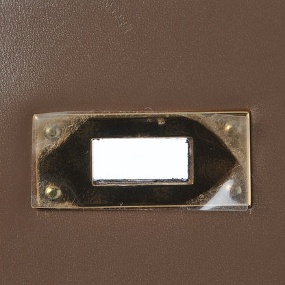 Hermes Tadelakt Sellier Kelly 32 Etoupe 26 of 32