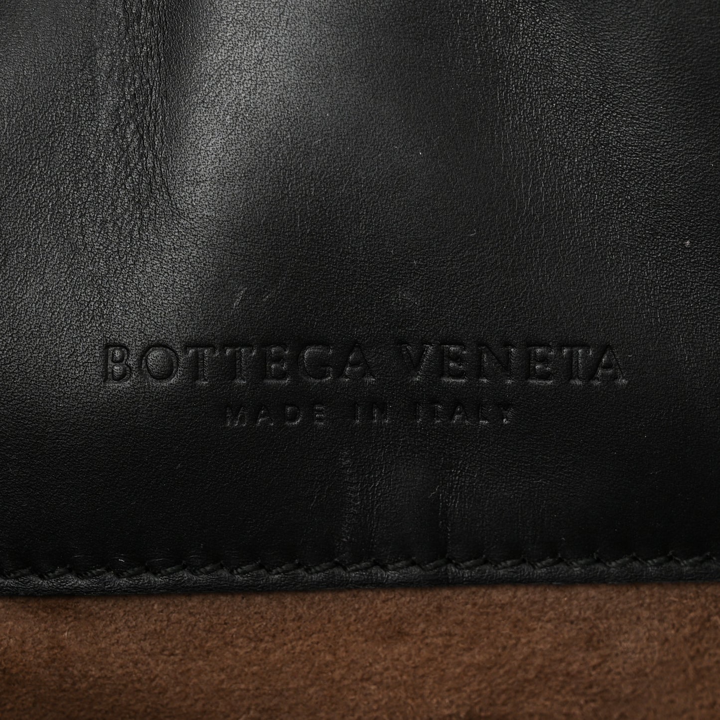Nappa Intrecciato Small Roma Tote Black