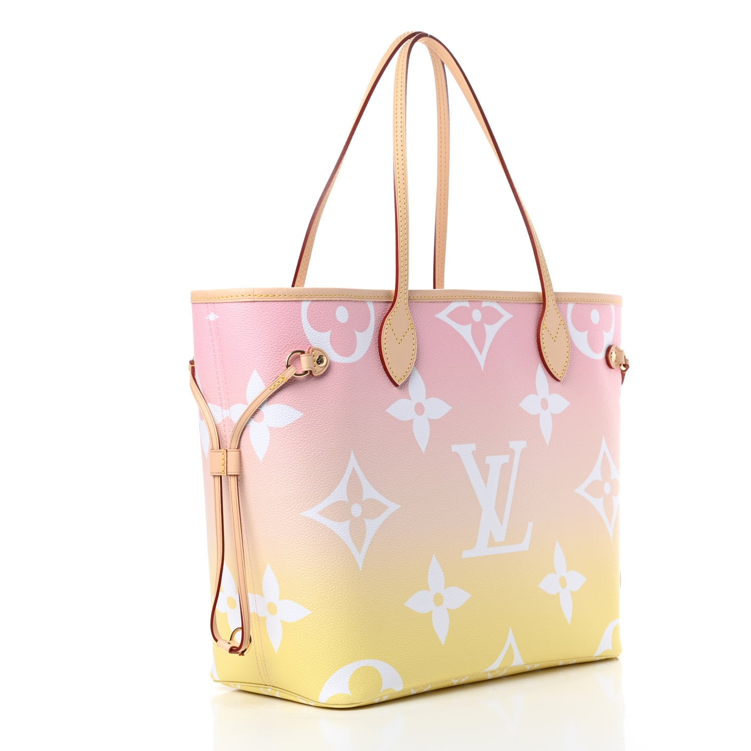 Louis Vuitton Monogram Giant By The Pool Neverfull MM Light Pink 4 of 11