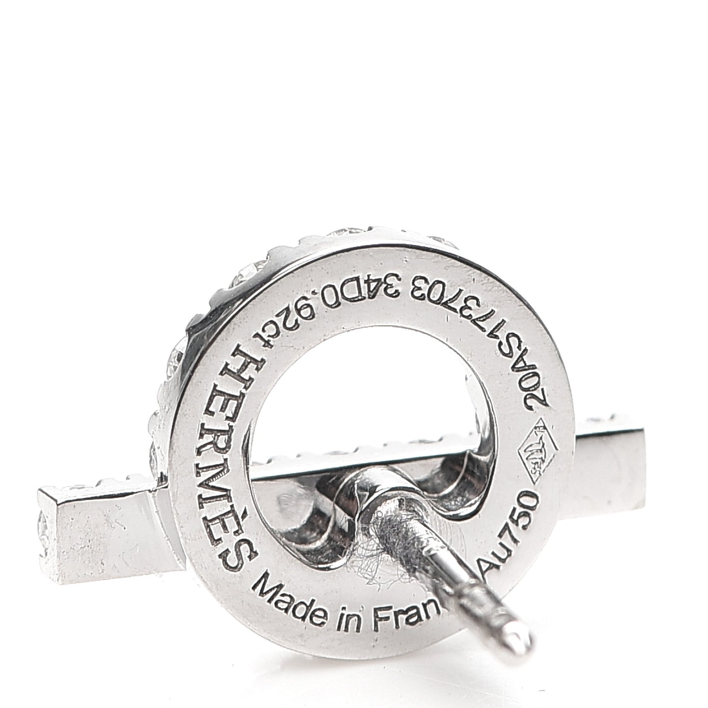 18K White Gold Diamond Finesse Earrings