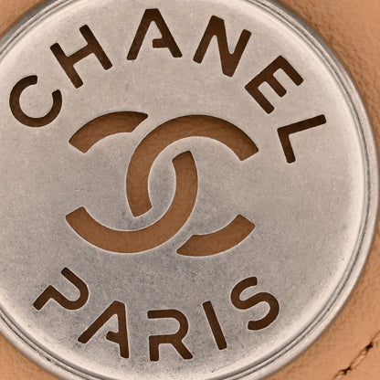 Chanel Shiny Calfskin Quilted Small Chanel 22 Beige 12 of 12