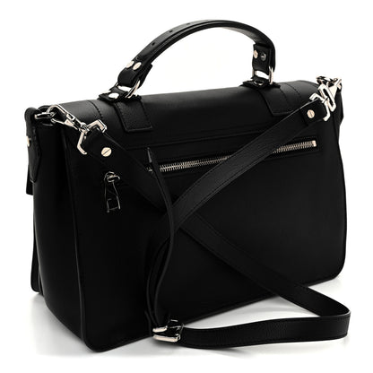 Proenza Schouler Soft Grainy Calfskin Medium PS1 Satchel Black 3 of 9