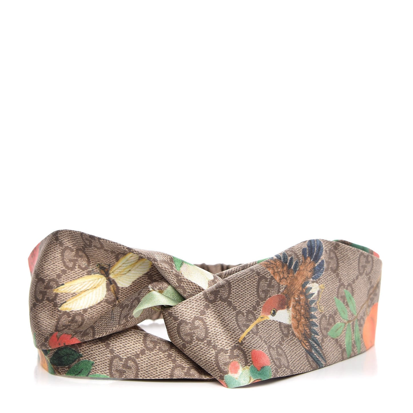 Silk Monogram Tian Print Headband