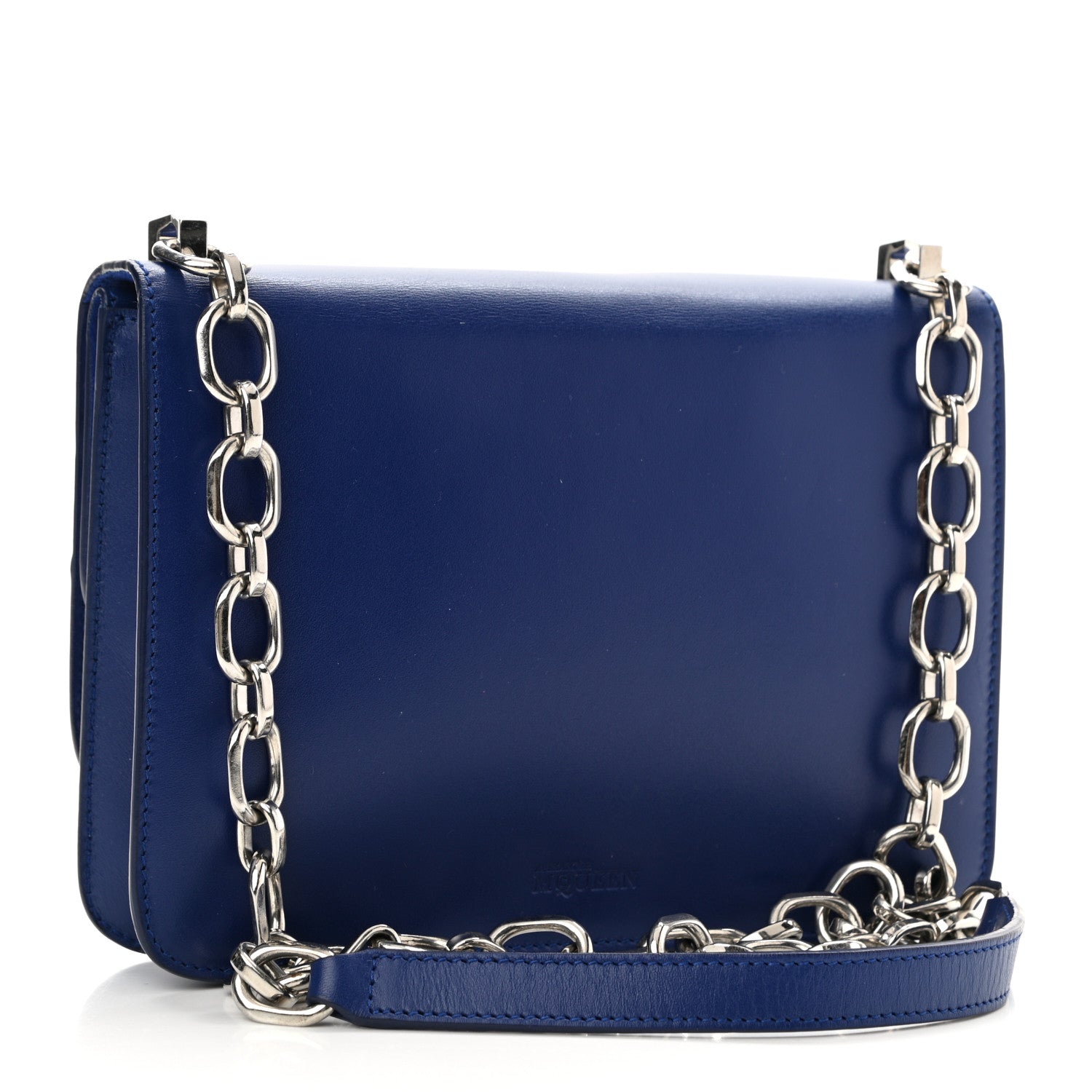 Alexander McQueen Legend Crossbody Bag Blue 3 of 10