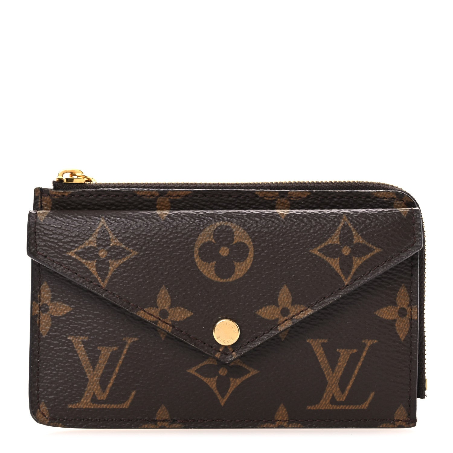 Louis Vuitton Monogram Recto Verso Card Holder Black 1 of 7