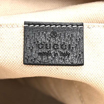 Gucci Velvet GG Monogram Textured Calfskin Web Small Double Buckle Backpack Red Cipria Black 6 of 11