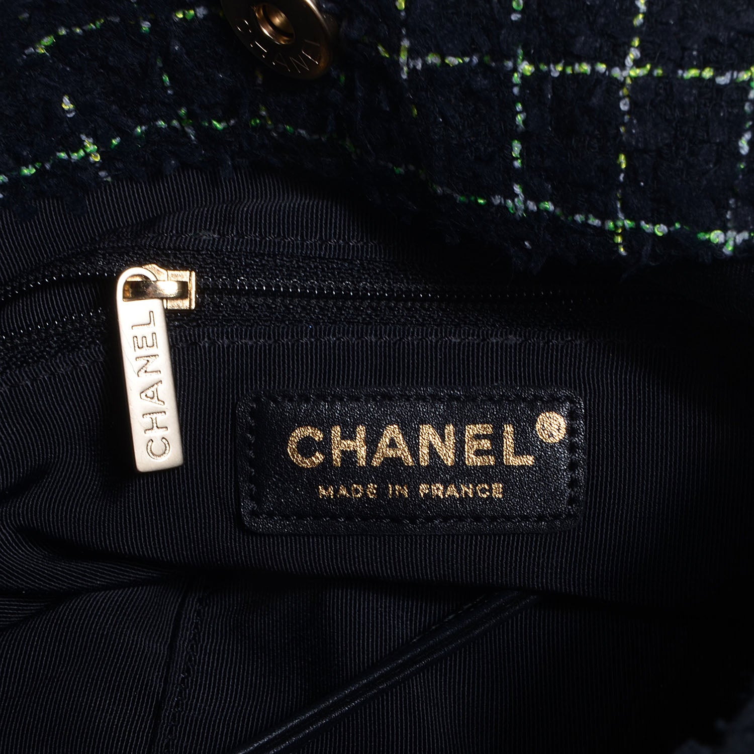 Chanel Tweed Woven Raffia Country Coco Hobo 6 of 7