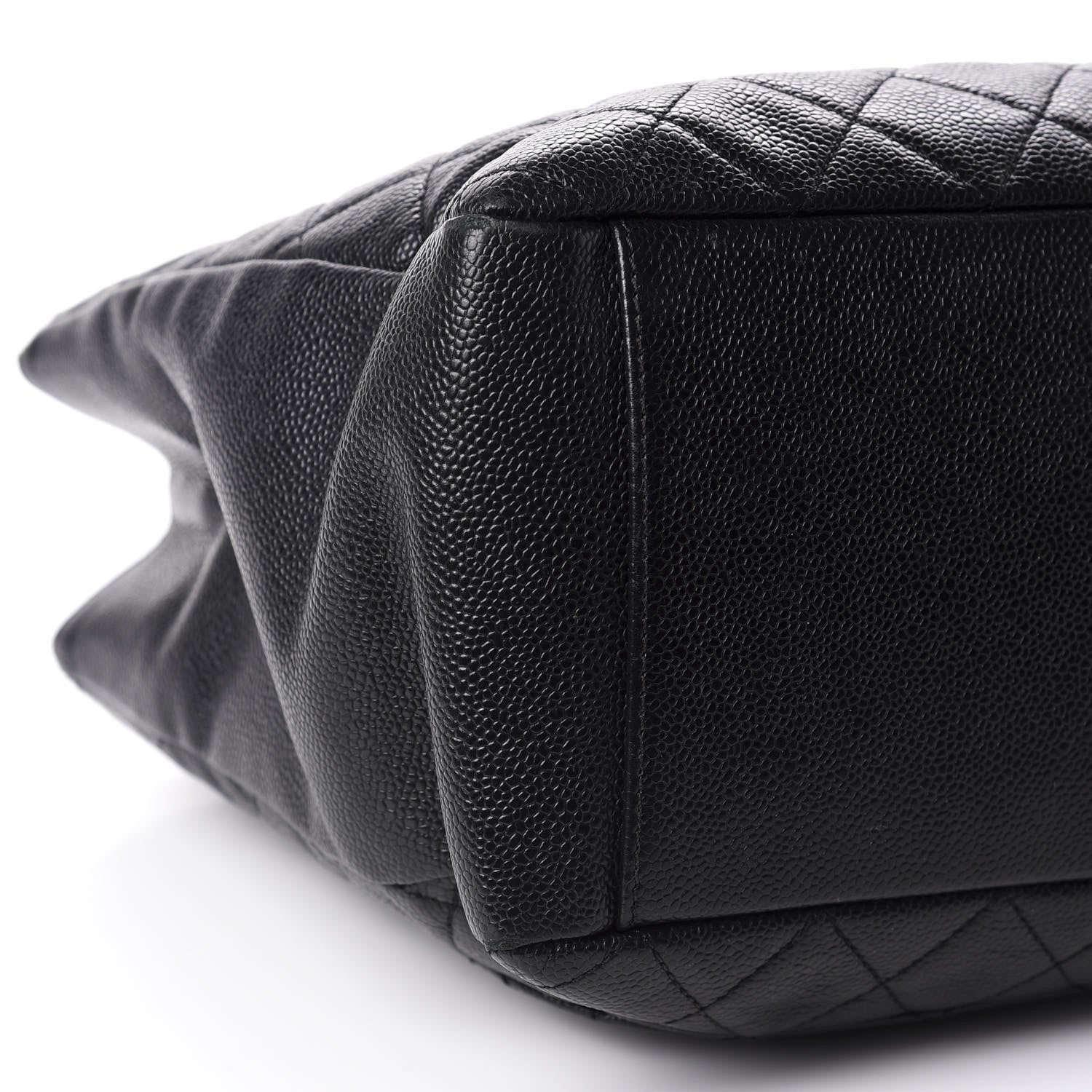 Chanel Caviar Quilted Grand Shopping Tote GST Black 6 of 10