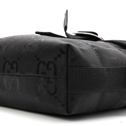 Gucci Econyl Nylon Monogram Off The Grid Messenger Bag Black 10 of 11