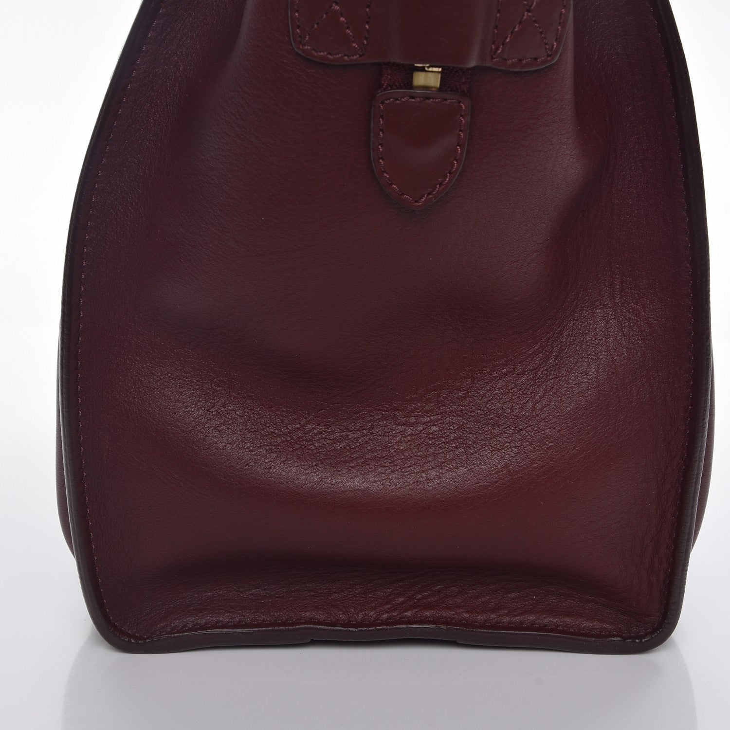 Celine Smooth Calfskin Mini Luggage Burgundy 4 of 12