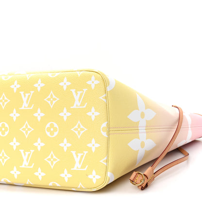 Louis Vuitton Monogram Giant By The Pool Neverfull MM Light Pink 9 of 9