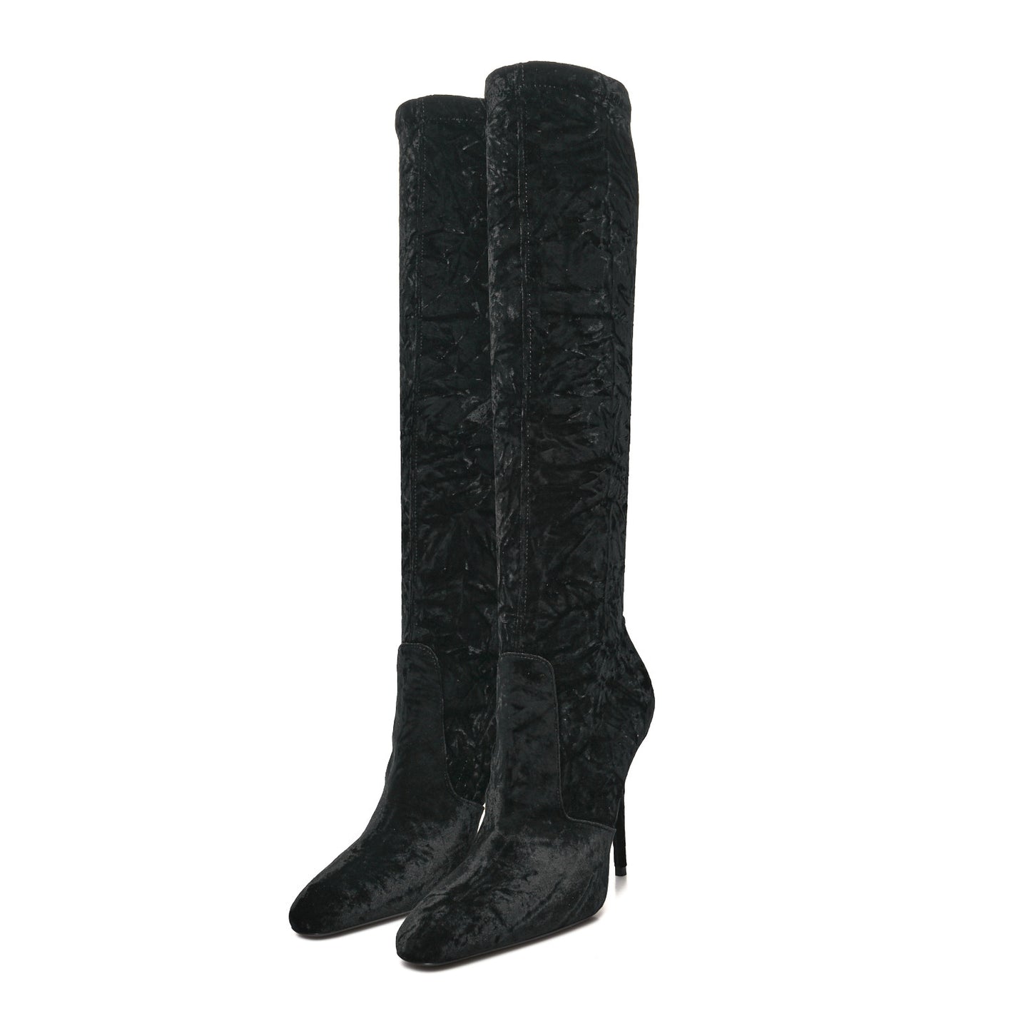 Velvet Ella 110 Knee High Boots 38.5 Black