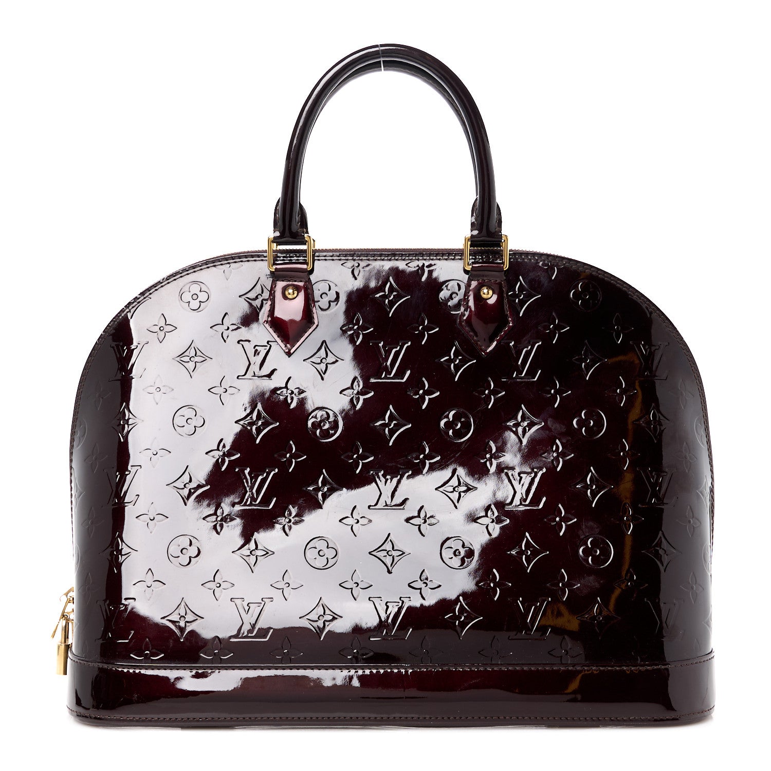 Louis Vuitton Vernis Alma GM Amarante 1 of 10