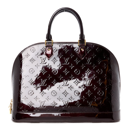 Louis Vuitton Vernis Alma GM Amarante 1 of 10
