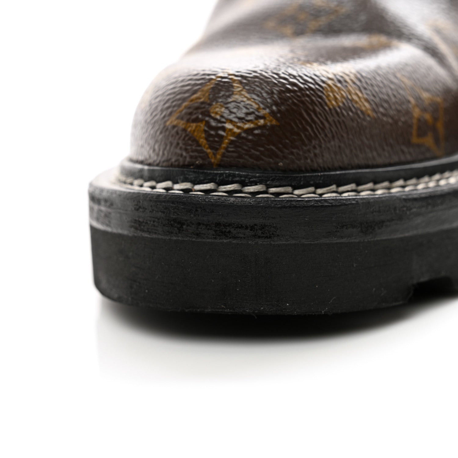 Louis Vuitton Patent Monogram LV Beaubourg Ankle Boots 41 Black 10 of 11